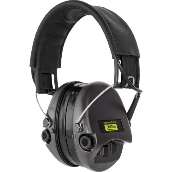 SORDIN Supreme PRO-X Gel Leather Nakarkowe Czarne