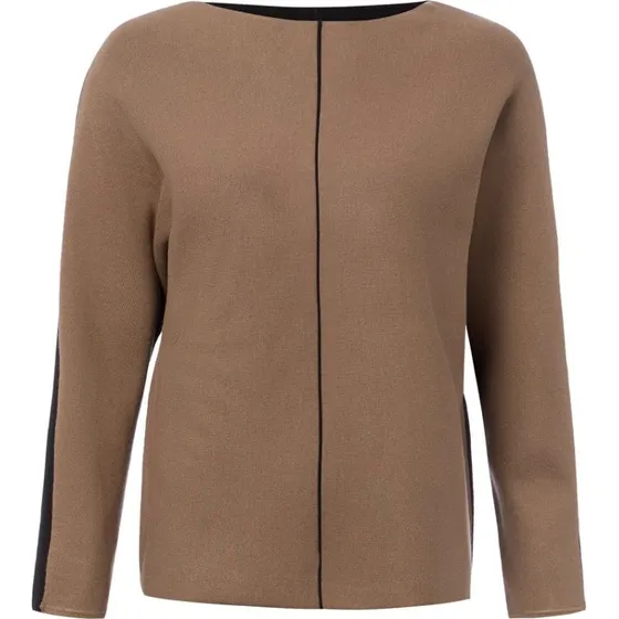 S.Oliver Black Label Sweter w kolorowe pasy z dodatkiem alpaki