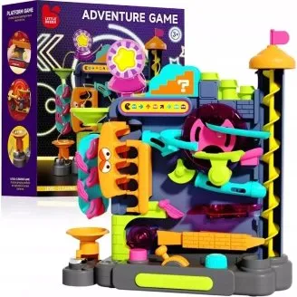 Montessori Tor Kulkowy 3D 16 Poziomw  Gra Zrcznociowa dla Dzieci