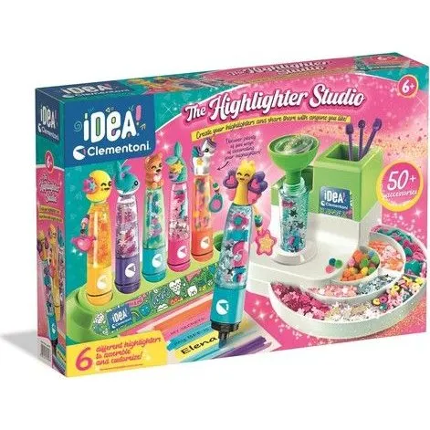 Clementoni Fabryka Markerów 18127 – 6 zakreślaczy do tworzenia