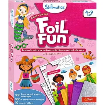Skillmatics Foil Fun Modowe Kreacje Trefl