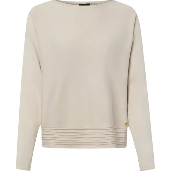 S.Oliver Black Label Sweter z dekoltem w łódkę beige