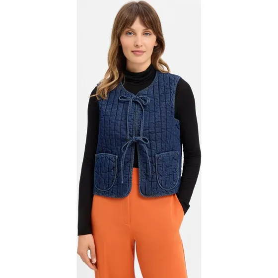 Levi's® Kamizelka Jeansowa Lottie - Niebieska