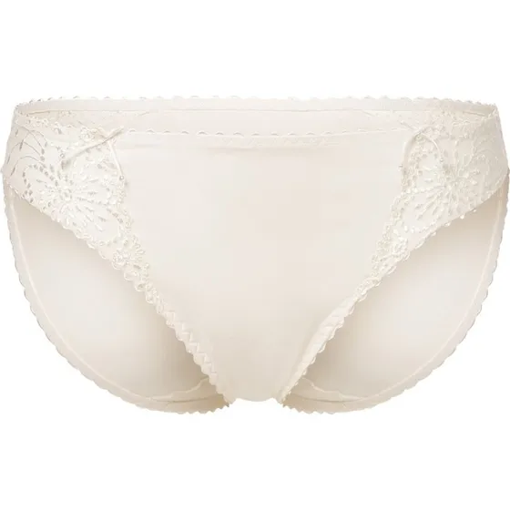 Marie Jo Slip Jane Z Ozdobnymi Perełkami - Białe