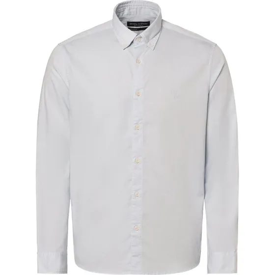 Marc O'Polo Koszula Regular Fit w cienkie paski, niebieska