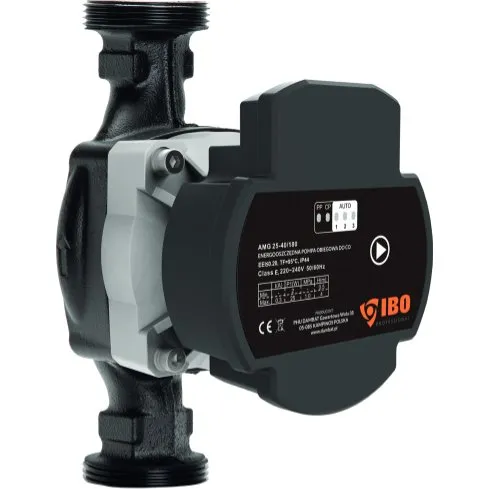 IBO AMG 25-60/130 PWM  pompa cyrkulacyjna z PWM i rubunkami