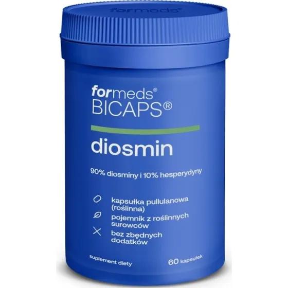 ForMeds Bicaps Diosmin+ 60 kapsułek wegańskich