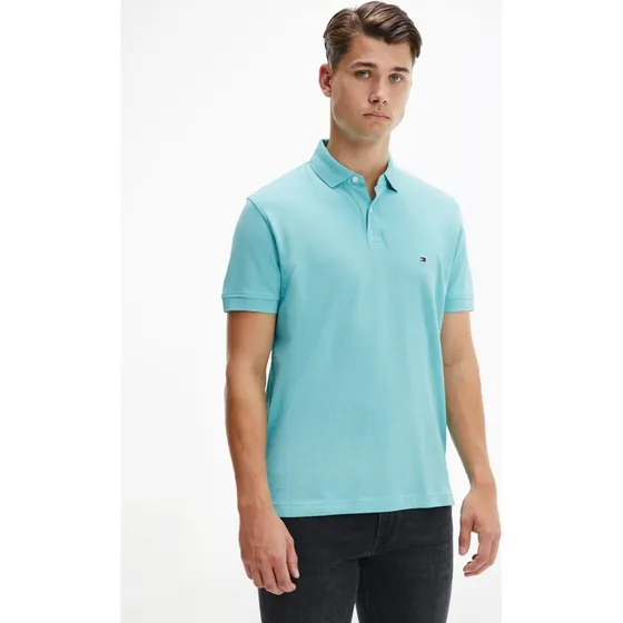 Tommy Hilfiger Koszulka Polo Regular Fit Niebieska