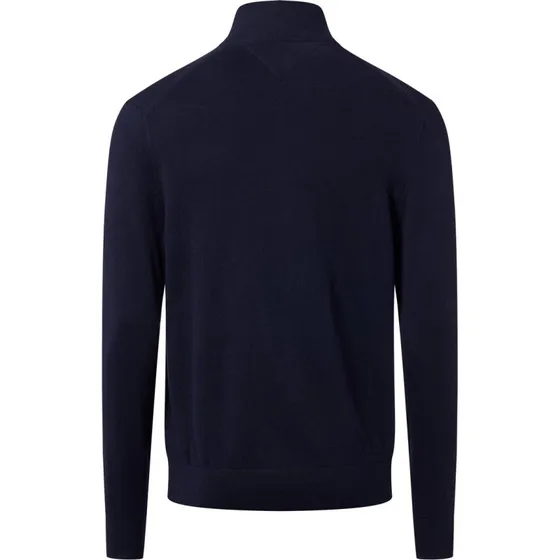 Tommy Hilfiger Kardigan Męski Niebieski z Kaszmirem