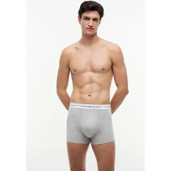 Tommy Hilfiger Kąpielówki Męskie 3-pak Bawełna Szary/Czarny/Biały M