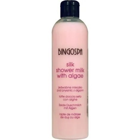 BINGOSPA Jedwabne mleczko pod prysznic z algami 300 ml