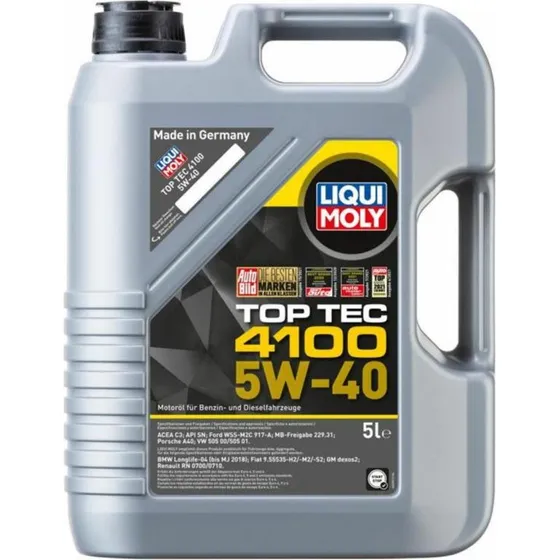 Liqui Moly Top Tec 4100 5W40 5L olej silnikowy