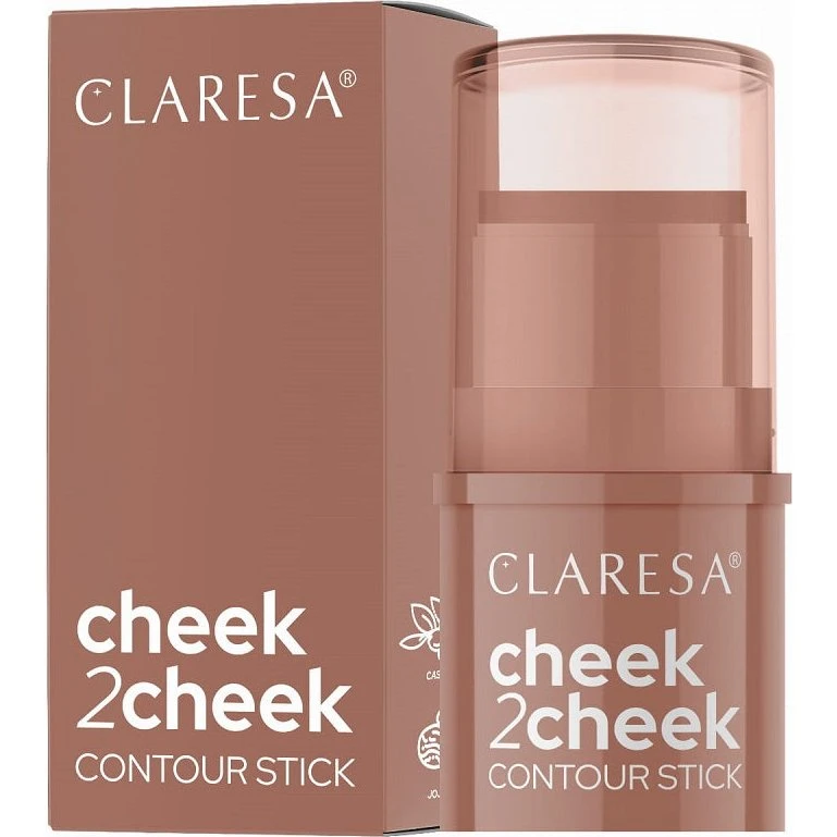 Claresa Cheek 2 Cheek bronzer w sztyfcie 01 Neutral Sand 5.5g