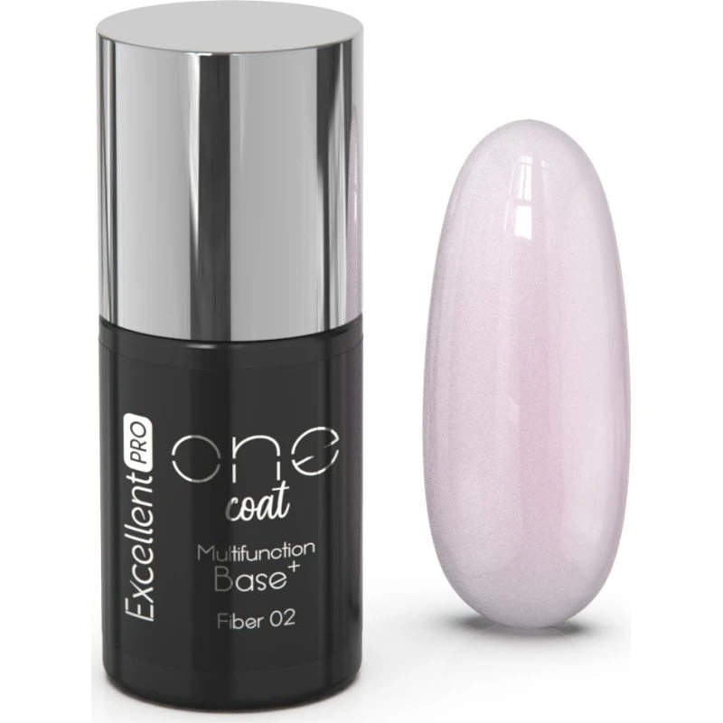 Excellent PRO One Coat Multifunction Fiber Base Delicate Pink 7g
