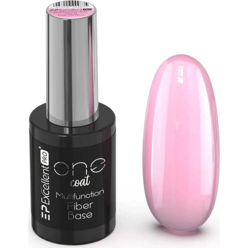 Excellent PRO One Coat Multifunction Fiber Base Pink French 11g