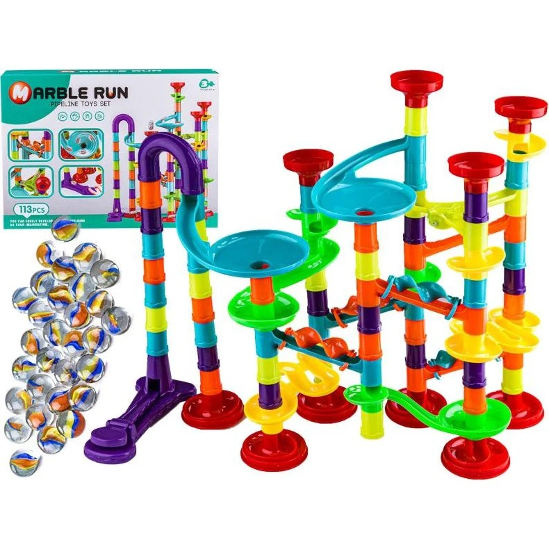 DK Tor Kulkowy Kulodrom 113 Elementów z 30 Kulkami