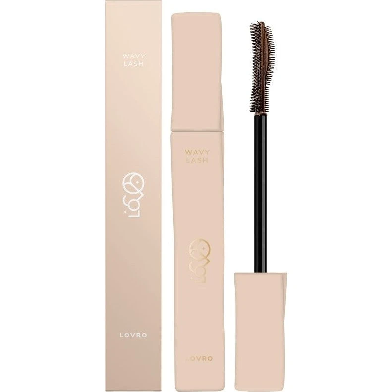 LOVRO Wavy Lash tusz do rzęs pogrubiająco-podkręcający 01 Black 9g