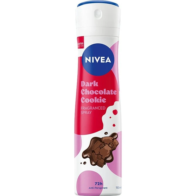 Nivea Dark Chocolate Cookie antyperspirant w sprayu 150ml
