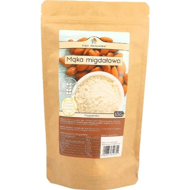 Pięć Przemian Mąka migdałowa bezglutenowa 500 g