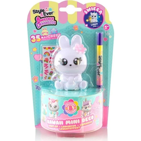 EPEE Świecące dekorożce DIY Króliczek kawaii