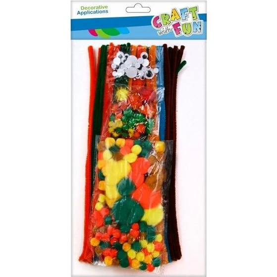 Craft with Fun Zestaw kreatywny jesień 300 szt