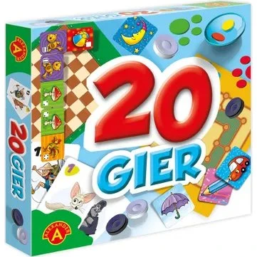 Alexander Gra Zestaw 20 gier planszowych 5+