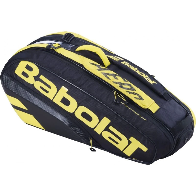 Babolat Pure Aero Thermobag 6R Black/Yellow