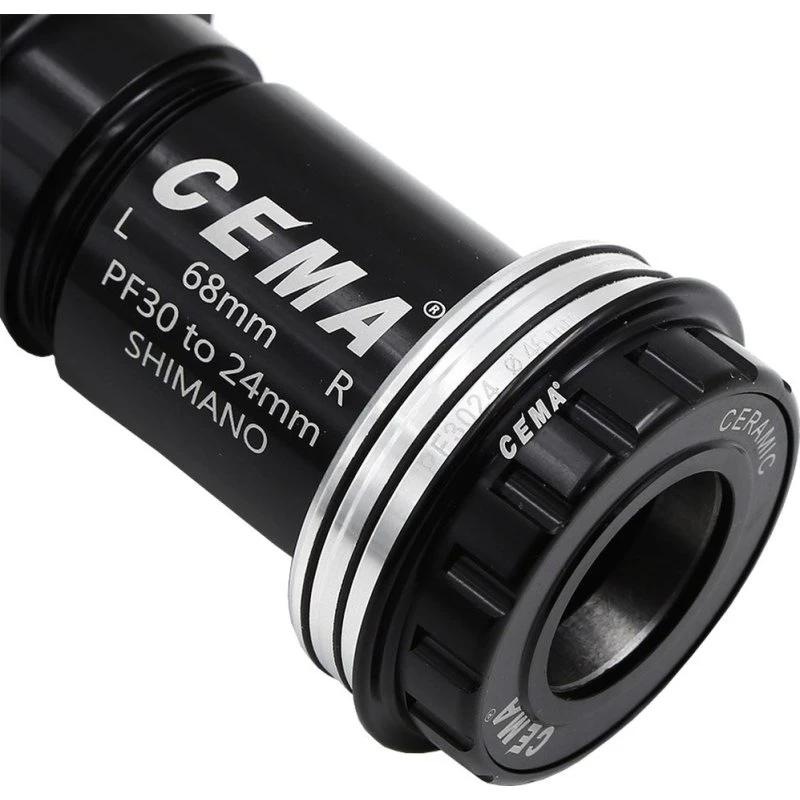 CEMA PF30 Interlock Ceramic Shimano 68/73x46mm Czarny