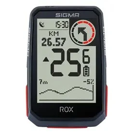 Sigma ROX 4.0 GPS Czarny – licznik rowerowy z pomiarem wysokości