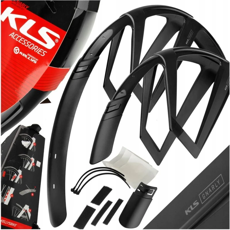 Kellys Gnarly Błotniki Gravelowe na Rzepy