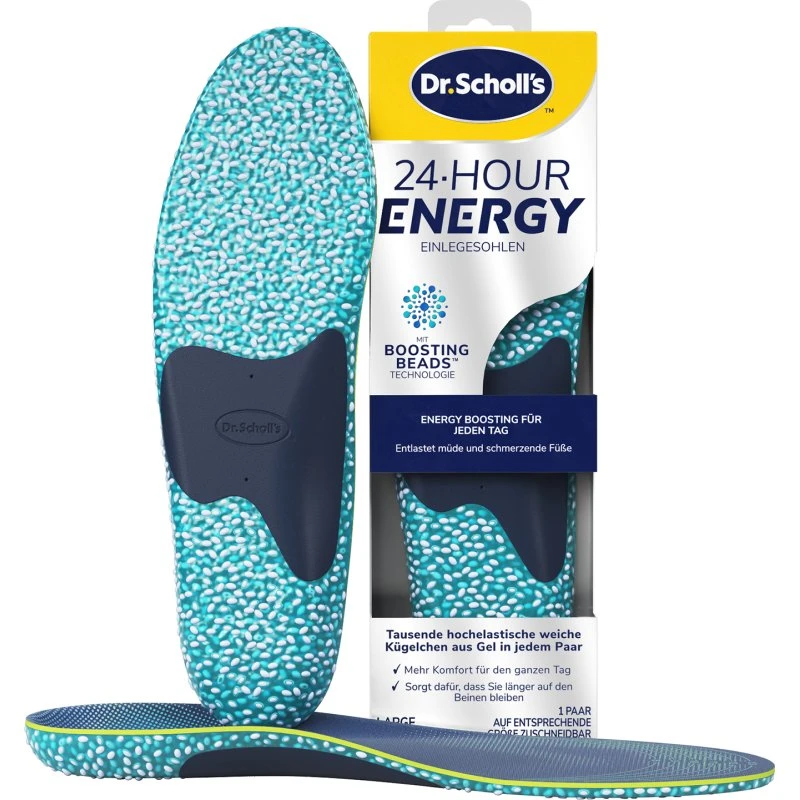 Dr. Scholl's Wkładki Energia 24H L 40-47, 2 sztuki