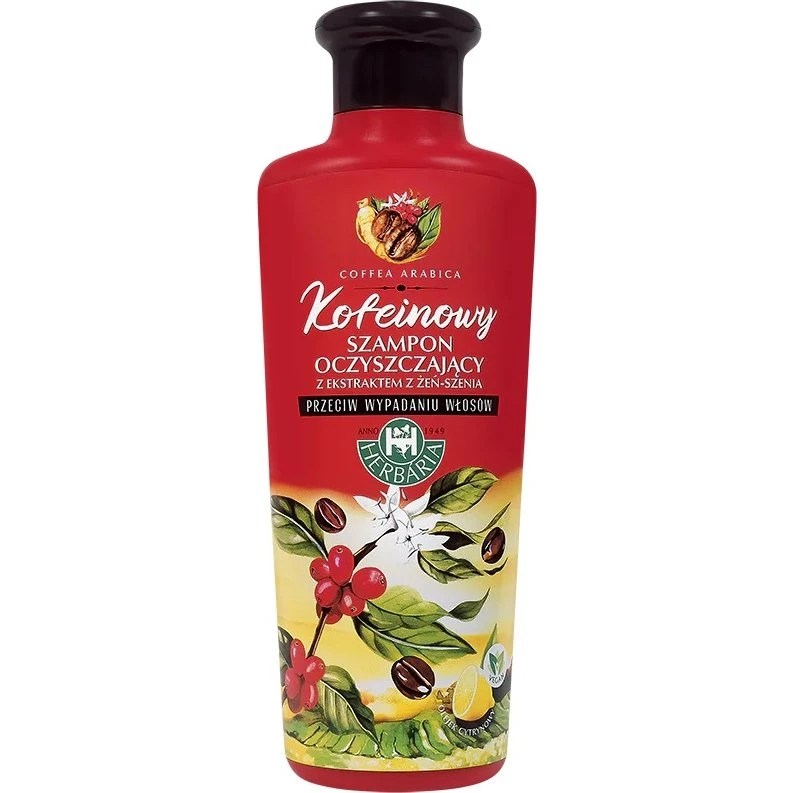 Herbaria Banfi Kofeinowy Szampon z żeń-szeniem 250ml