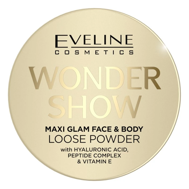 Eveline Wonder Show Maxi Glam Puder Sypki Rozświetlający 6g
