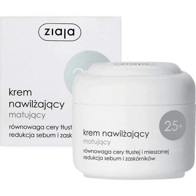 Ziaja Krem Nawilżający Matujący 25+ 50ml