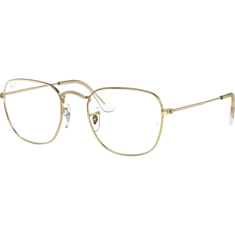 Ray-Ban RX 3857V 3086 54 złote okulary kwadratowe