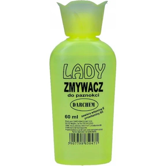 DARCHEM Zmywacz do paznokci 60ml z witaminą E i B5