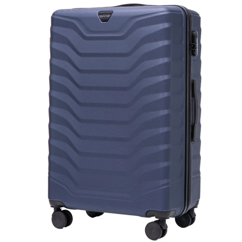 Wings Peafowl Walizka Duża 28" ABS+ Niebieska