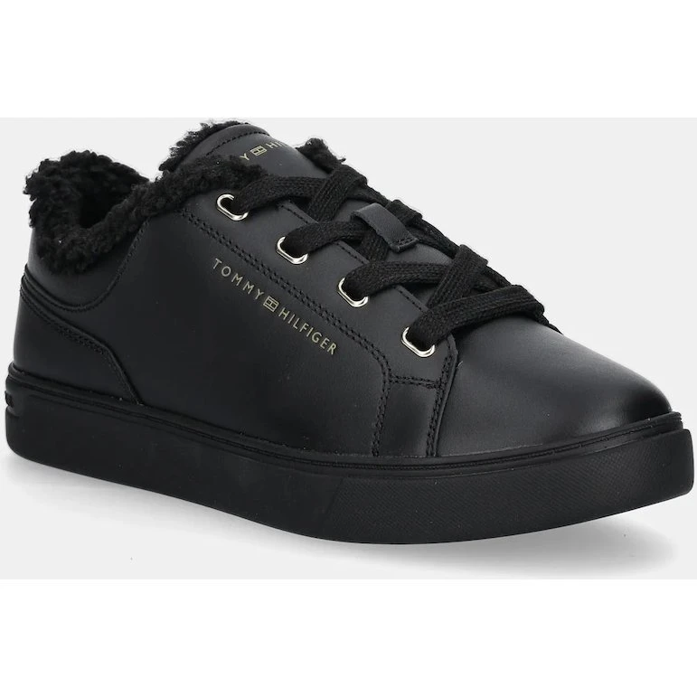 Tommy Hilfiger CASUAL CUPSOLE SNEAKER WL damskie czarne