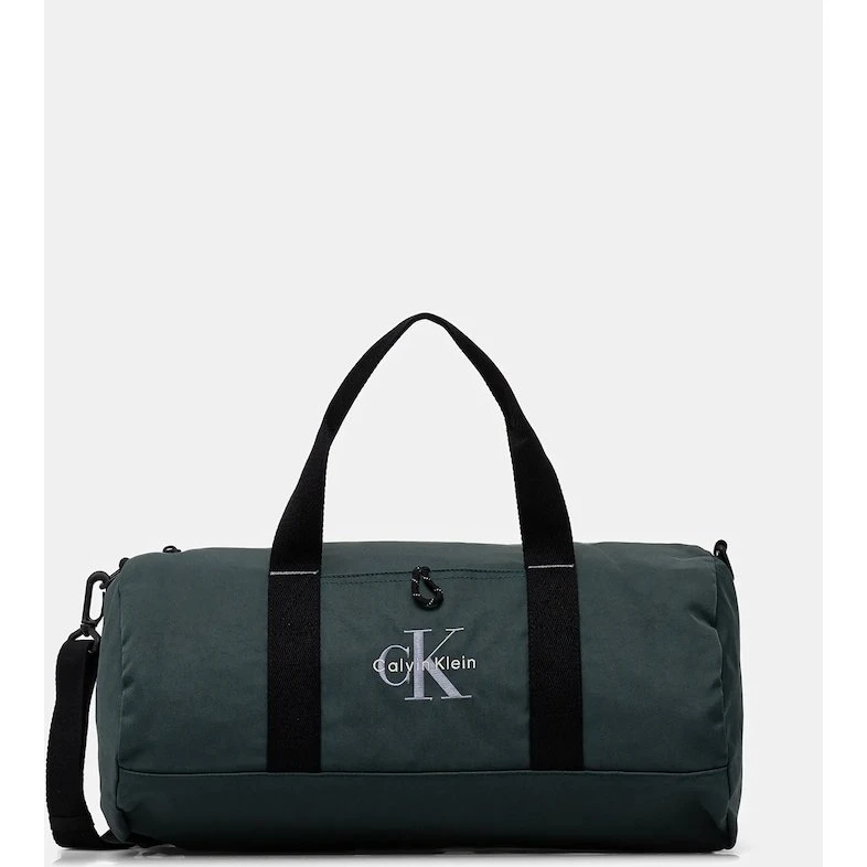 Calvin Klein torba 43 x 22 x 22 cm zielona z recyklingu