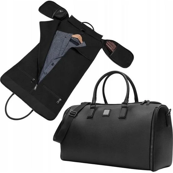 James Hawk Torba Weekendowa Męska 2w1 z Pokrowcem na Garnitur