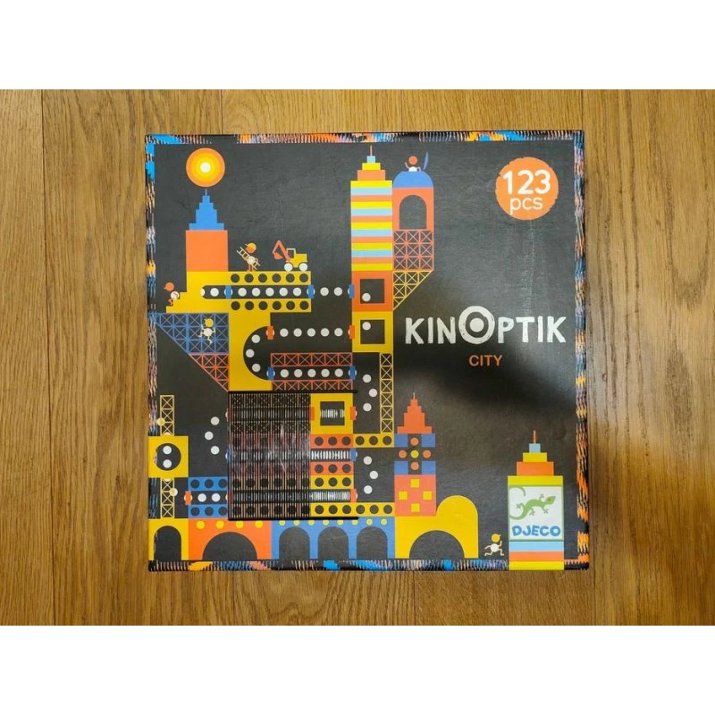 Djeco Kinoptik Miasto Magnetyczna Układanka 3+