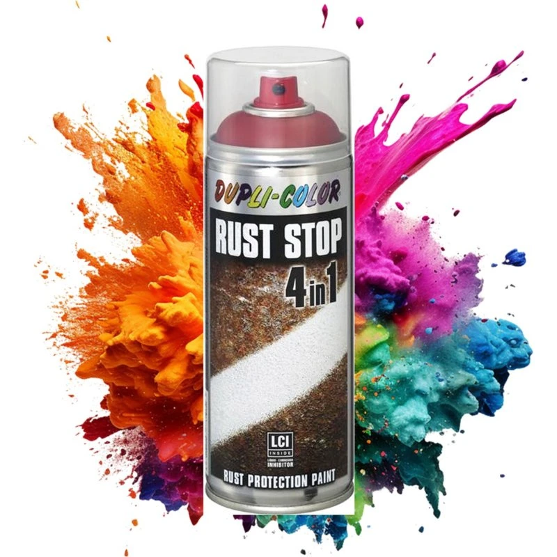 Dupli Color Rust Stop RAL 8017 400ml spray antykorozyjny