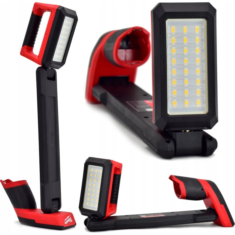 Milwaukee M12 UCL-0 Lampa warsztatowa aku. z magnesem 1200 lm