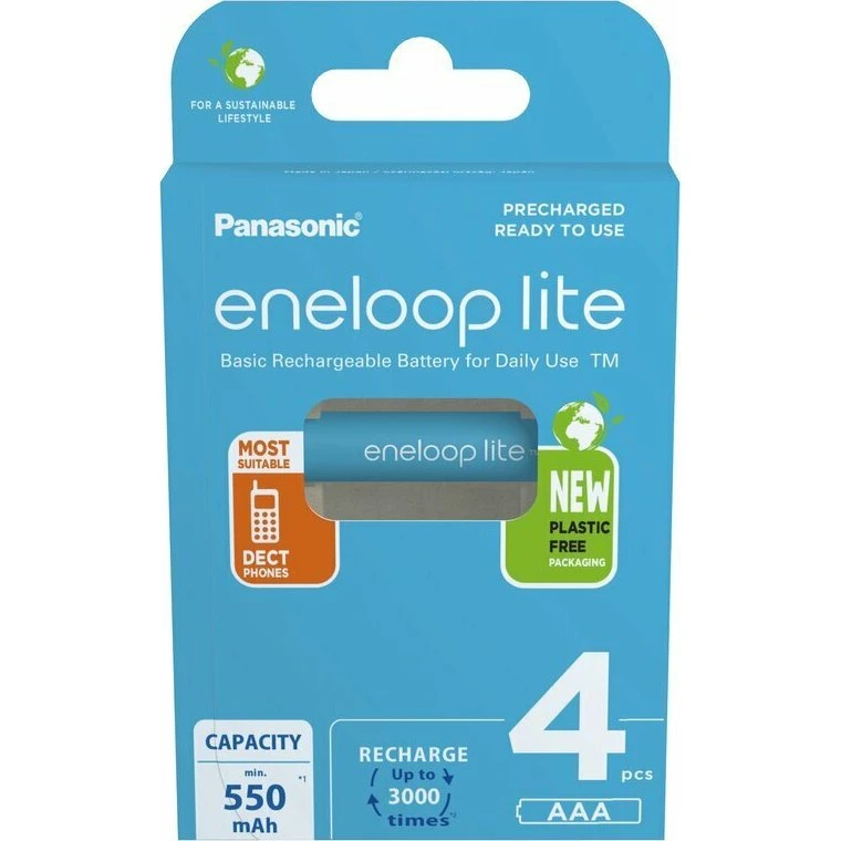 Panasonic Eneloop Lite AAA 550mAh 4 szt.