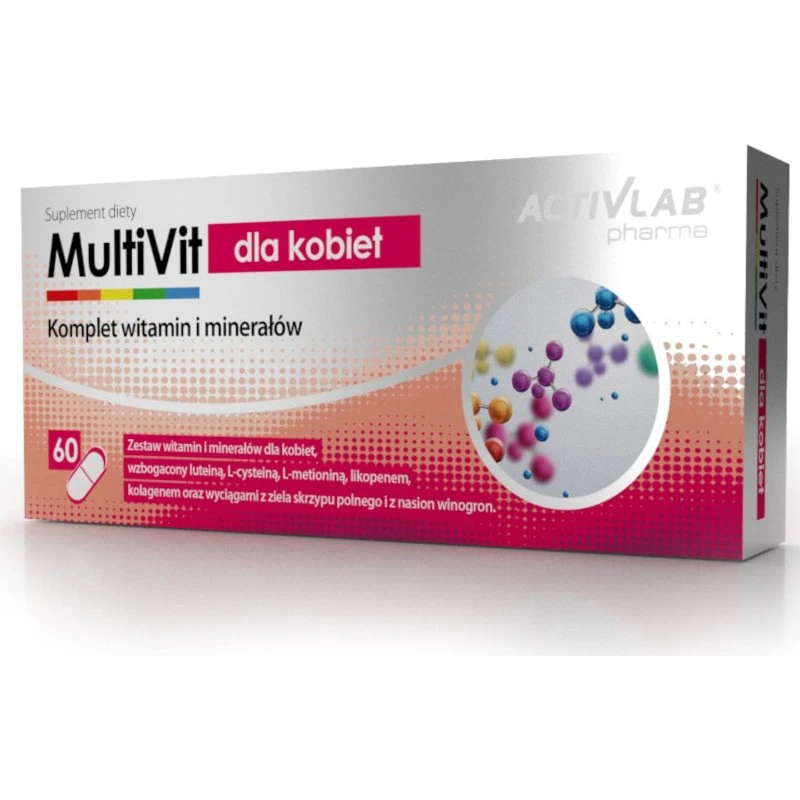 Activlab MultiVit dla Kobiet 60 kapsułek