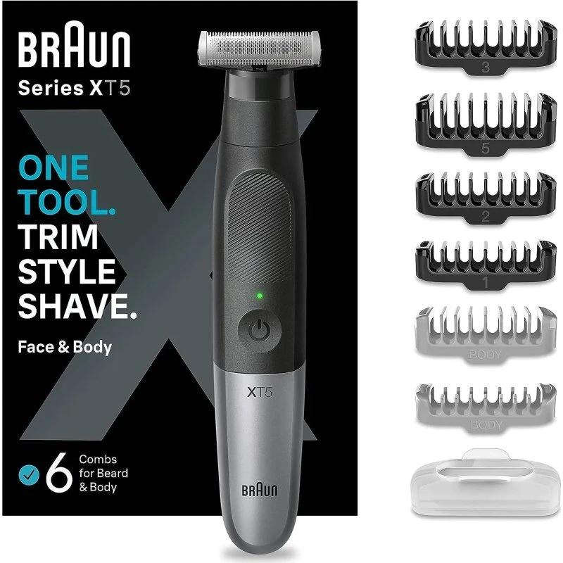 Braun XT5200 Trymer Wet & Dry do twarzy i ciała