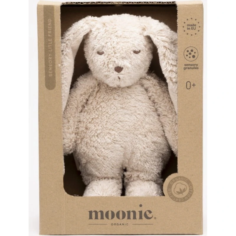 Moonie Królik sensoryczny Sand 0 m+
