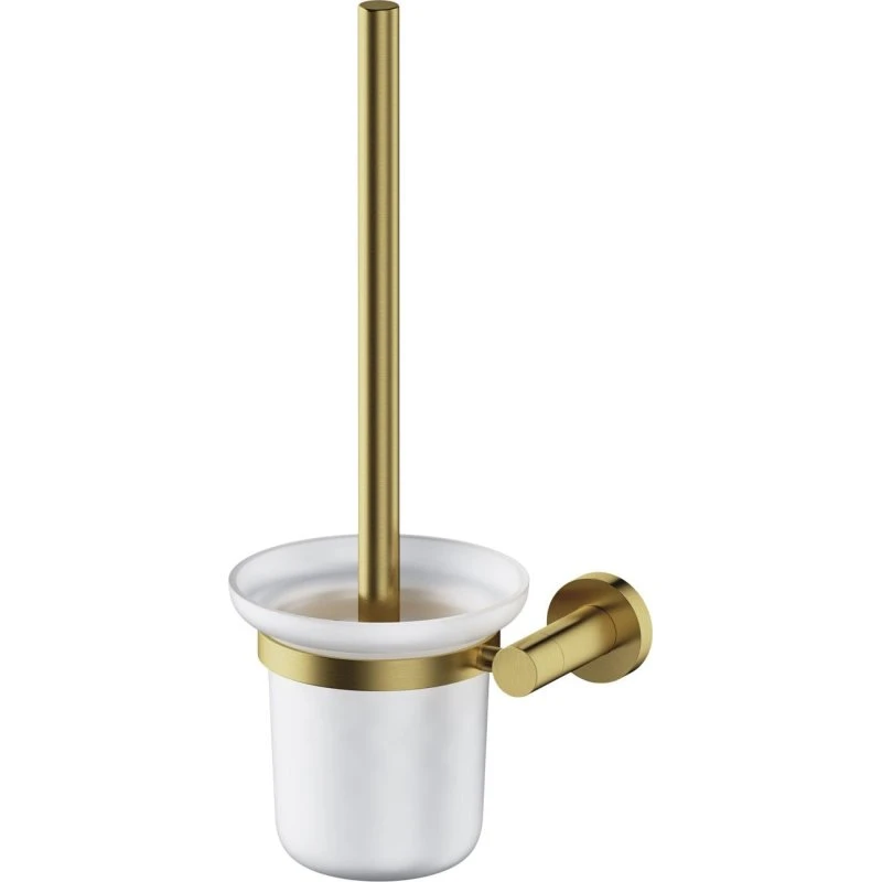 Omnires Modern Project Szczotka Toaletowa Wisząca Mosiądz Szczotkowany MP60620BSB