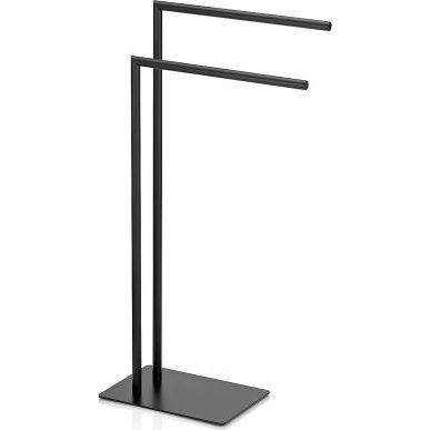 KELA Style Wieszak podwójny na ręczniki czarny