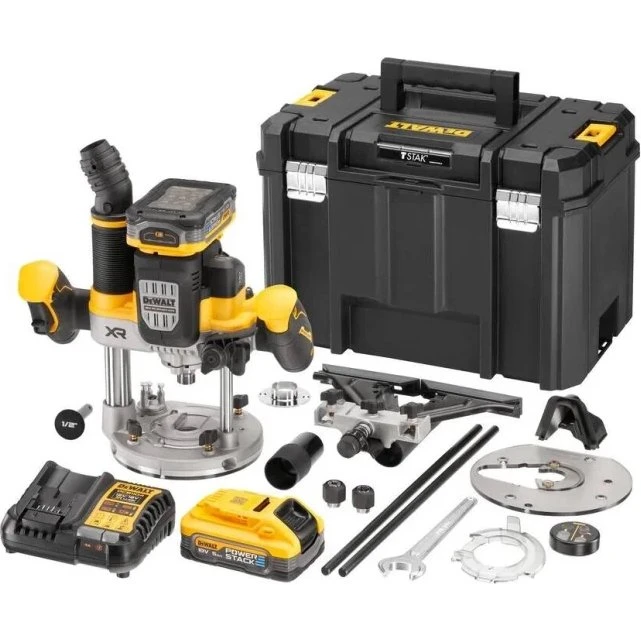 DeWALT DCW620H2 Frezarka górnowrzecionowa 18V XR 2x5Ah
